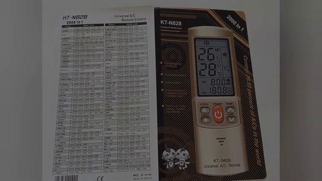 UNIVERSAL AC REMOTE CONTROL KT-N828 INSTALLATION #kt-n828 смотреть онлайн