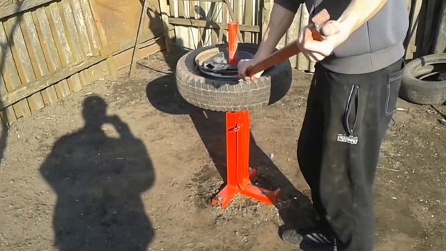 ЛУЧШИЙ САМОДЕЛЬНЫЙ шиномонтажный станок #шиномонтаж