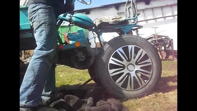 Ремонт трактора # самоделка трактор огонь смотреть онлайн