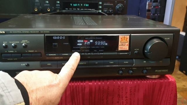 TECHNICS SA EX 300 RDS EUB RÁDI ERŐSÍTŐ NAGYON SZÉP ! смотреть онлайн