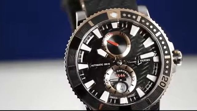 Ulysse Nardin Maxi Marine Diver 265 90 18k смотреть онлайн