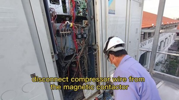 Daikin VRV3 | How to rectify grounded compressor(error E6)