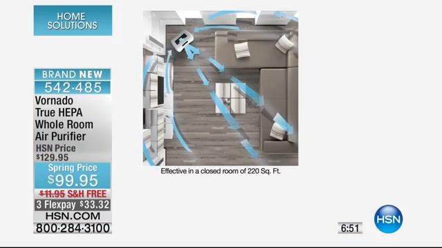 Vornado True HEPA Whole Room Air Purifier смотреть онлайн