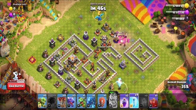 Easily 3 Star the Painter King Challenge in Clash of Clans | How to 3 Star New event Challenge #coc смотреть онлайн