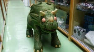 HASBRO PLAYSKOOL KOTA THE TRICERATOPS KID RIDE BABY DINOSAUR