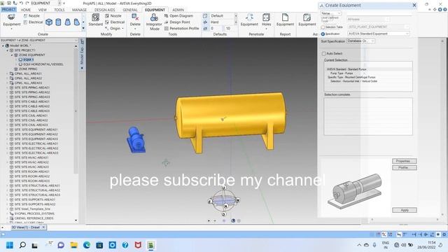 Aveva E3D HOW TO MODEL STANDARD PUMP AND - PIPING DESIGN смотреть онлайн