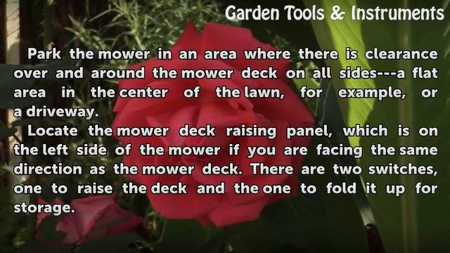 How to Lift Grasshopper Mower Decks смотреть онлайн