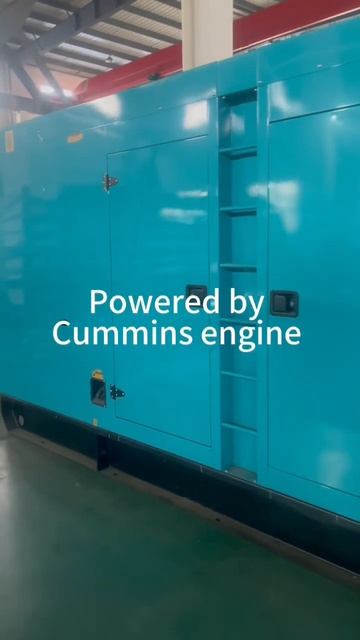 400KW silent type diesel generator set, powered by Cummins engine.#silentgenerator смотреть онлайн