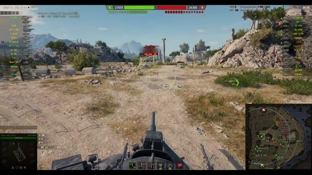 Как играть на M 48 Patton в Новых Танках/ 2 боя смотреть онлайн