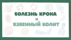 Болезнь Крона, Язвенный колит - причины, симптомы, лечение (лекция)