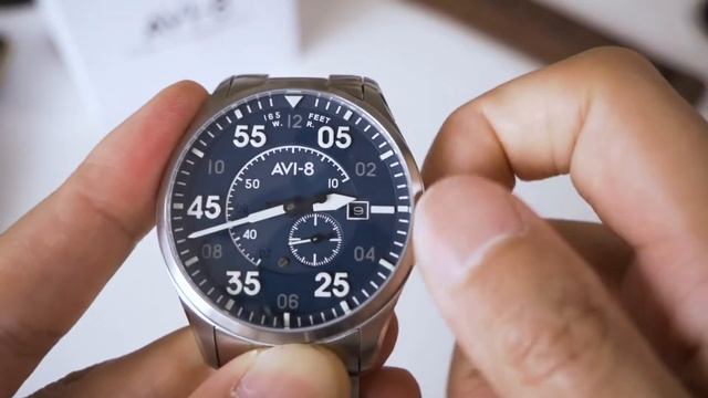 Are AVI-8 Watches Good??? AVI-8 Spitfire Pilot Watch Review (Oxford Blue)