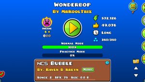 Wonderbop/ geometry dash 2.207 not of mulpan