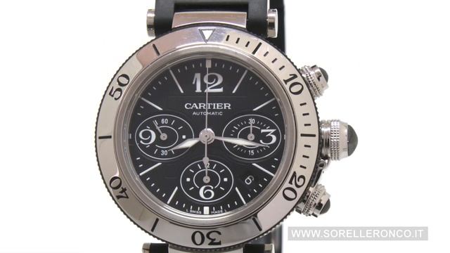 Cartier Pasha De Cartier Seatimer Chrono Automatic | Ref. W31088U2