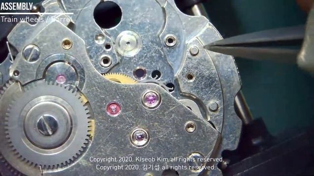 [1080p60] SEIKO 6319A Dismantling And Assembling