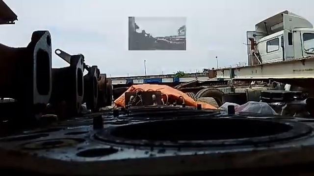 Proses mengangkat TORAK (piston),mobil SCANIA 280 смотреть онлайн