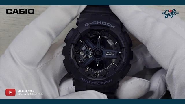 Casio GA110-1B Men's G-Shock Extra Large World Time Ana-Digi Watch Review смотреть онлайн