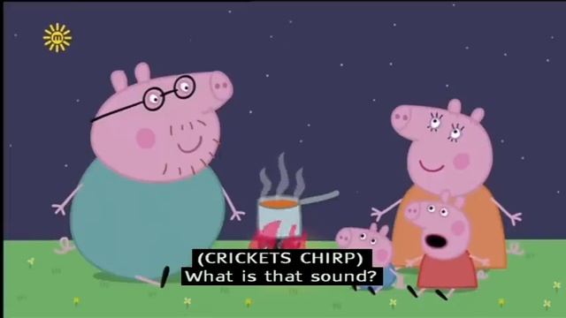 Peppa Pig (Series 1) - Camping (with subtitles) смотреть онлайн