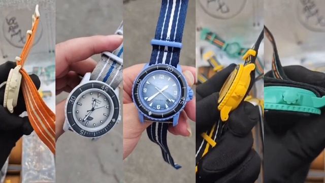 SWATCH X BLANCPAIN CHINA FIFTY FATHOMS - Scuba Replica Watches Grade AAA Jauh Lebih Murah 🫣🫣🫣