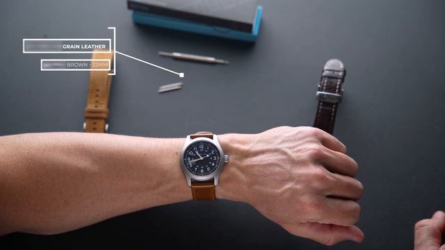 Hamilton Khaki Field Mechanical H69529933 - Strap options - Part 3 смотреть онлайн
