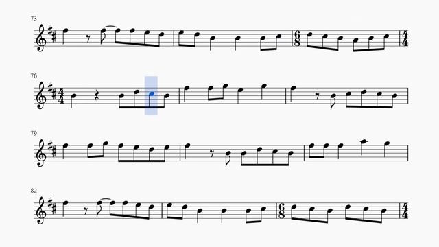 Nightwish - Élan. Alto sax cover смотреть онлайн