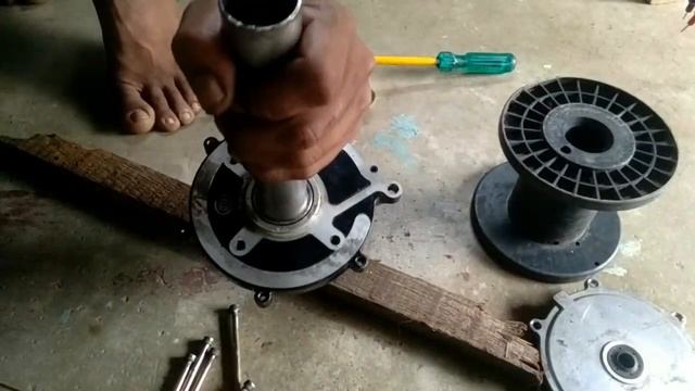 E-rickshaw Motor SAP open | How to e rickshaw motor sound repairing смотреть онлайн