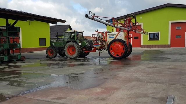 Opryskiwacz Lemken Eurotrain- rozkładanie смотреть онлайн