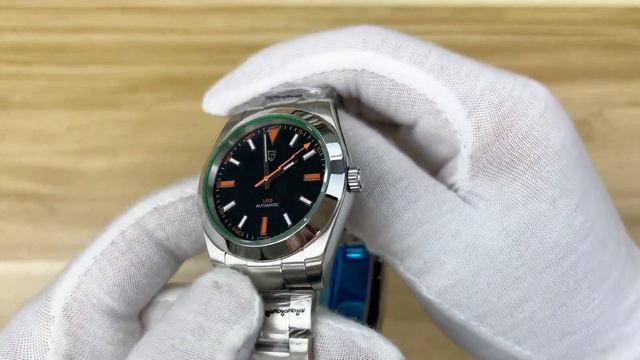 PAGANI DESIGN New Automatic Watches MILGAUSS Homage Watches full Stainless Steel NH35A Movt PD1733 смотреть онлайн