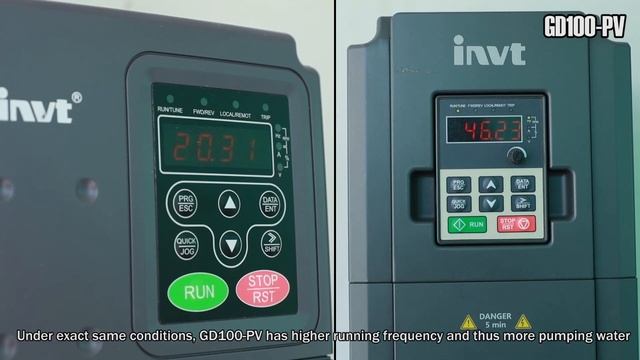INVT GD100-PV VS CHF100A Solar Pump Inverter