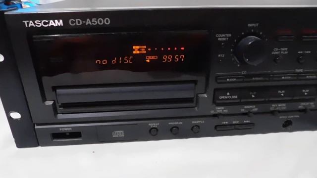 13350 Tascam CD A500 Compact Disc Player Reverse Cassette Deck # 1 смотреть онлайн