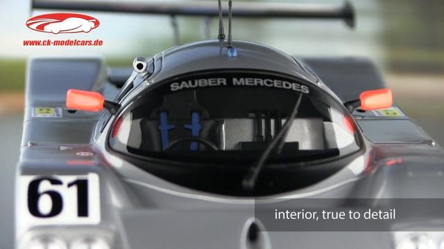 ck-modelcars-video: Sauber Mercedes C9 #6,1 2nd 24h LeMans 1989, Team Sauber Mercedes, Minichamps смотреть онлайн