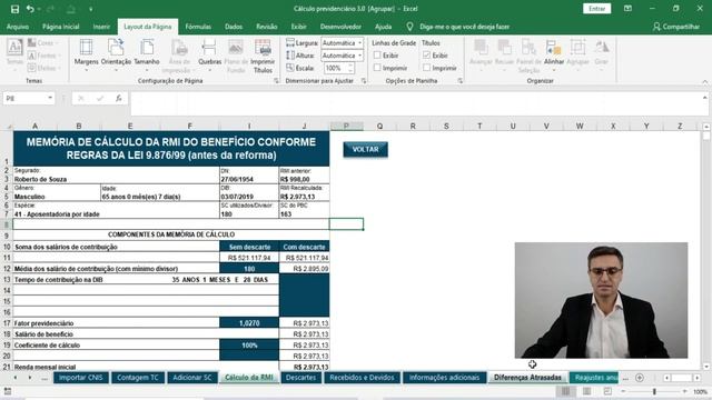 [Direito Previdenciário] Converter excel em pdf de forma organizada смотреть онлайн