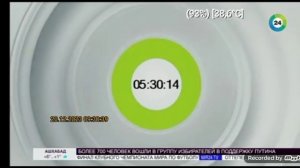 Часы во время профилактики (Мир 24 20.12.2023)