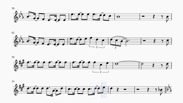 Ах, этот вечер. М.Дунаевский - Л.Дербенев. Для альт саксофона смотреть онлайн