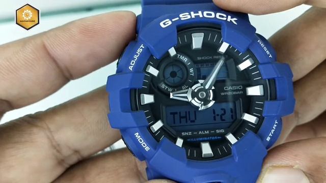 How to set the time casio G-Shock GA-700 tutorial #watchservicebd смотреть онлайн