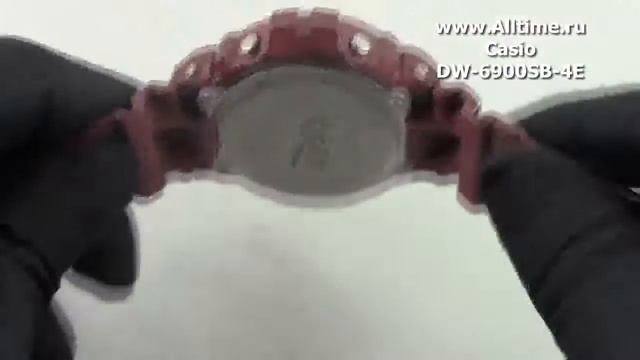 Мужские японские наручные часы Casio G-SHOCK DW-6900SB-4E смотреть онлайн