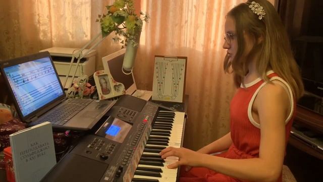 Margarita. "Савка и Гришка" наизусть левой рукой в ФА мажоре смотреть онлайн