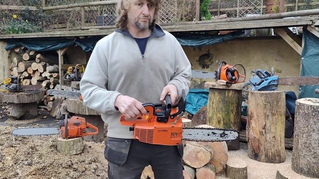 Stihl 009 Top Handle Chainsaw. Starts & runs, but not very well. Project saw смотреть онлайн
