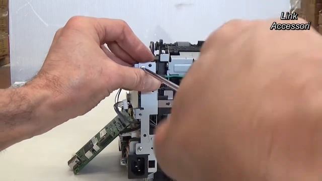 Smontaggio stampante laser Samsung ML-1660 1665 смотреть онлайн