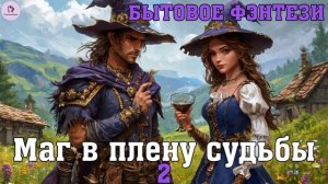 АУДИОКНИГА БЫТОВОЕ ФЭНТЕЗИ: МАГ В ПЛЕНУ СУДЬБЫ. КНИГА 2