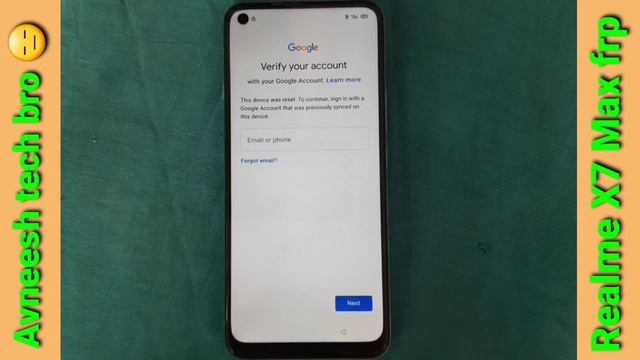 Realme X7 max frp bypass / how to solve frp bypass Realme X7 Max смотреть онлайн