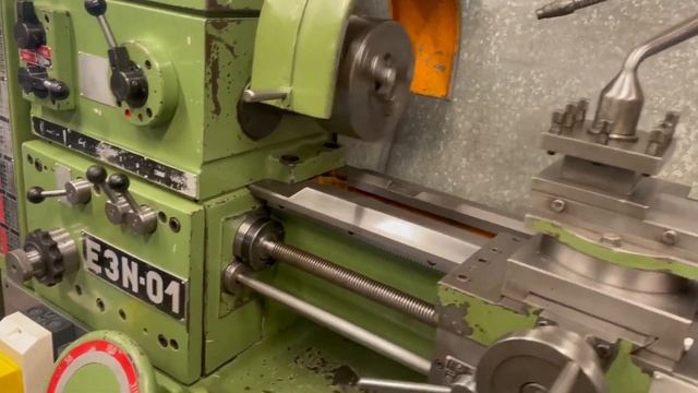 Kart E3N-01 Power Feed Lathe Svarv Drehmaschine Drehbank Tornio Tour смотреть онлайн
