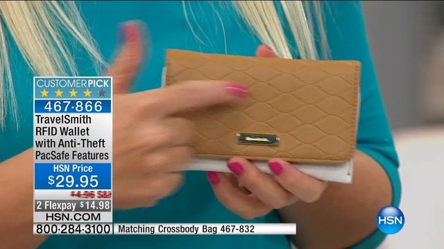 TravelSmith RFID Wallet with AntiTheft PacSafe Features смотреть онлайн