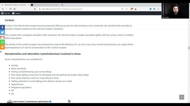 Vitamin B6 for increasing testosterone and lowering prolactin смотреть онлайн