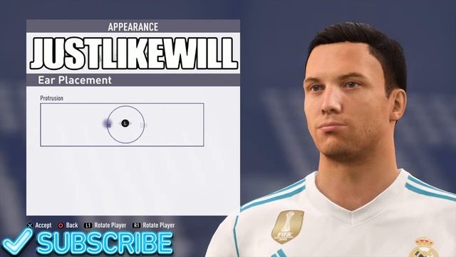 FIFA 18 | VIRTUAL PRO LOOKALIKE TUTORIAL - CRISTIANO RONALDO