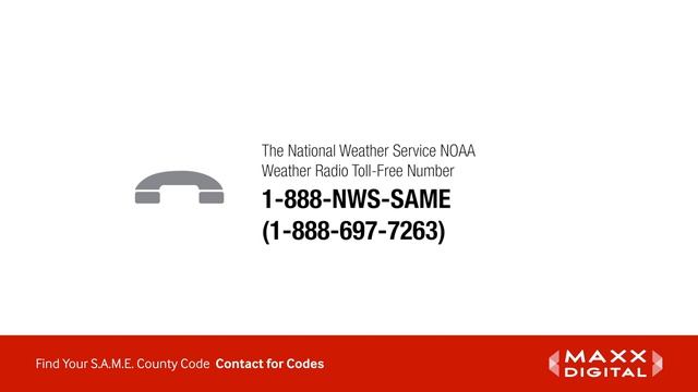 Finding S.A.M.E. Codes for Your Maxx Digital Automatic Alert Radio смотреть онлайн