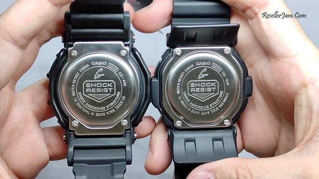 Casio G-Shock GD-400-1B2 Vs Casio G-Shock GD-350-1C