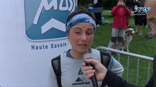 ITW Marlène cugnet 1ère 57 km Trail Samoens 2013 смотреть онлайн