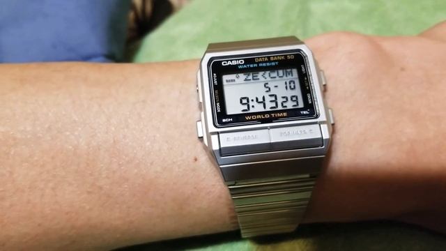 Casio DB-520 Data Bank 50, Virtually Unchanged From The 1980s!