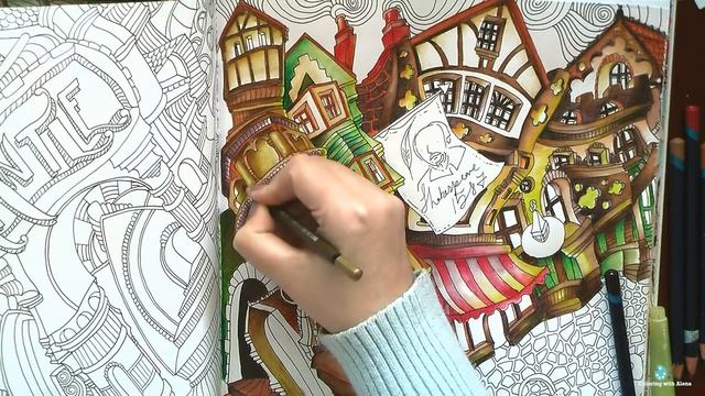 Coloring London Court in Perth. Part 3 / Magical Journey book смотреть онлайн