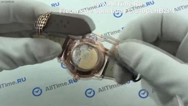 Обзор. Женские наручные часы Frederique Constant FC-310CLHB2P4 смотреть онлайн